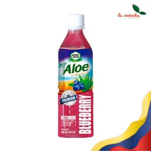 Aloe Vera Blueberry 500 ml bebida de aloe vera Pure Plus - La Cosecha
