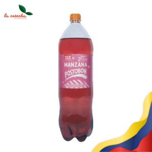 Postobon Manzana 2 Litros refresco colombiano Postobon - La Cosecha
