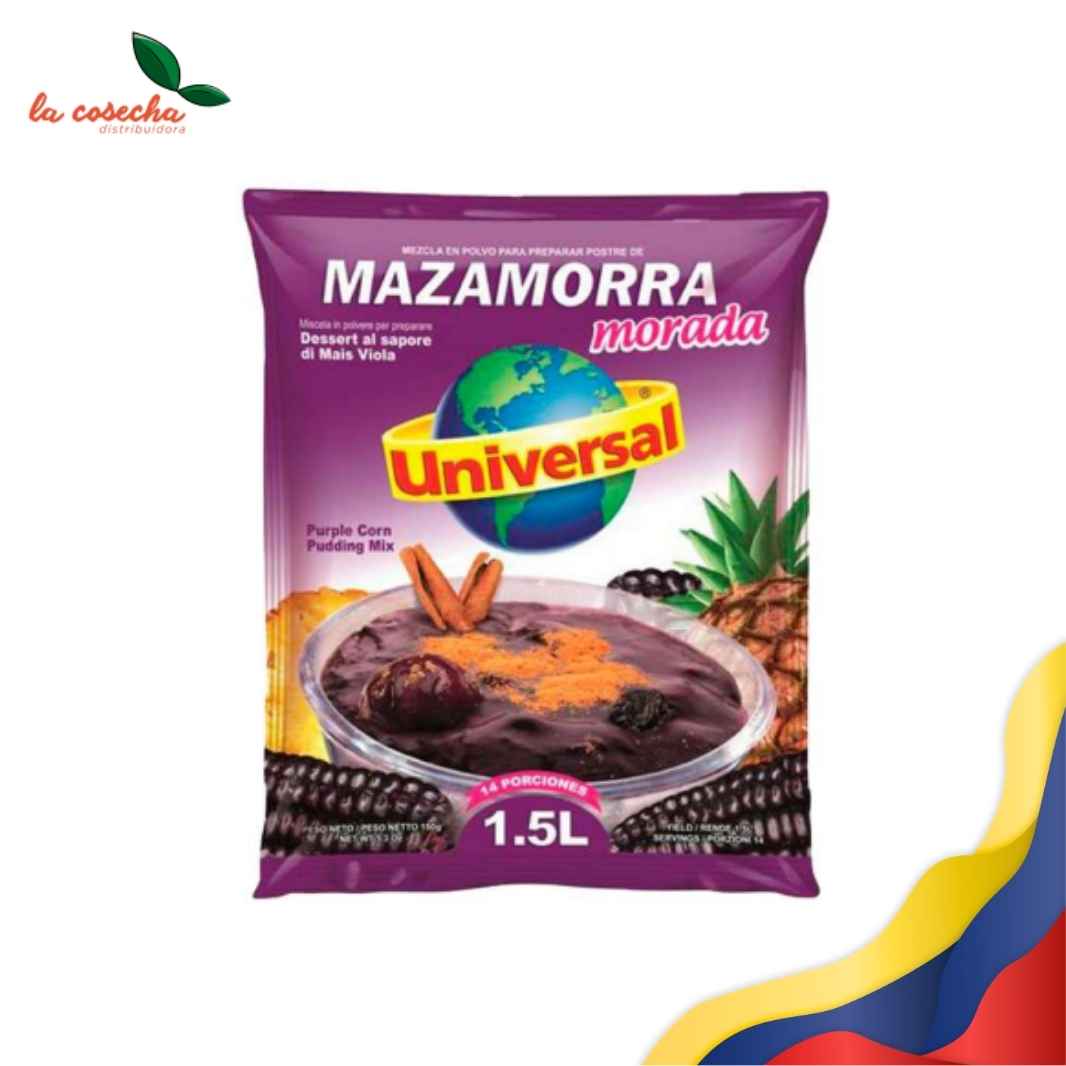 Universal Mazamorra Morada 250G X Disp. postre mazamorra morada peruana Universal - La Cosecha