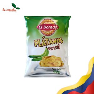 Platanitos Sal Dorado chips de platano El Dorado - La Cosecha