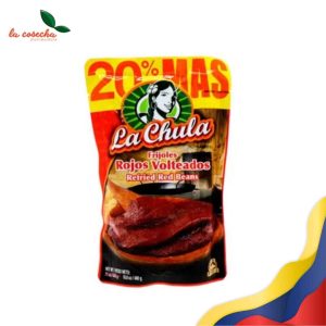 FRIJOL CHULA ROJO VOLTEADO 400Gr CJ X 24