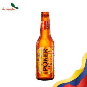 CERVEZA POKER X 330 ml 4.5 € ALCOHOL CJ X 24